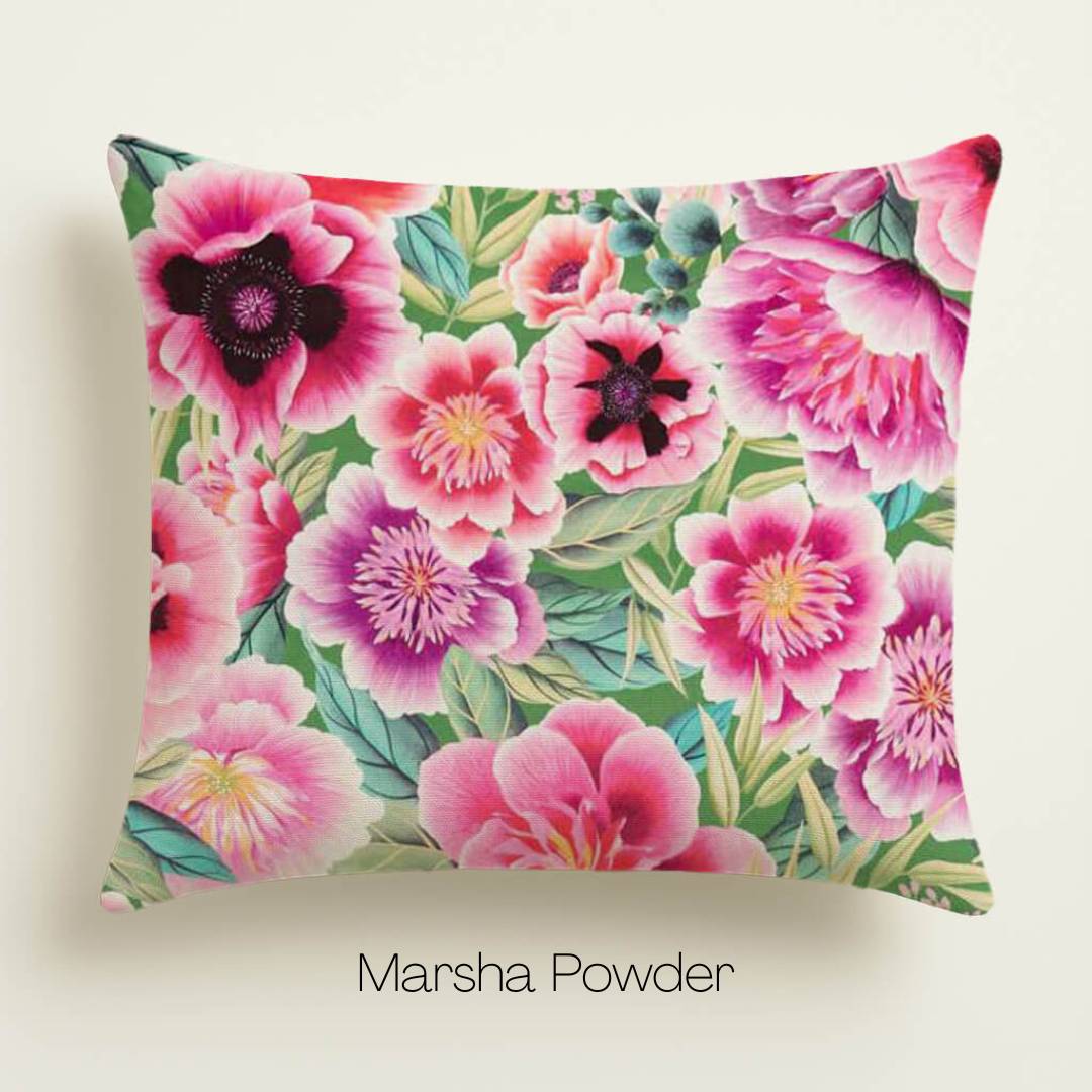 Marsha Powder - Handgefertigtes Kissen - Home by Heidemann