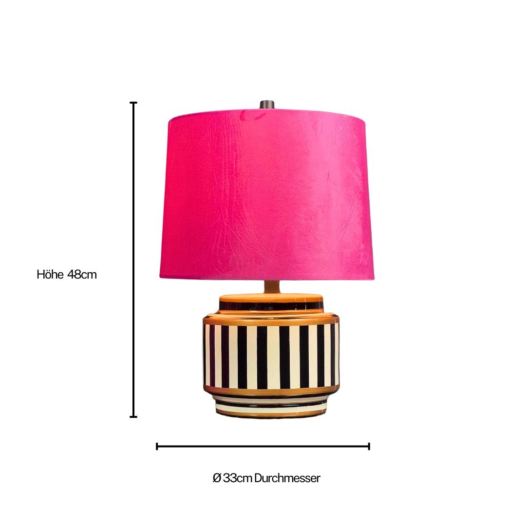 Tiffany Tischleuchte - Pink Lady - Home by Heidemann