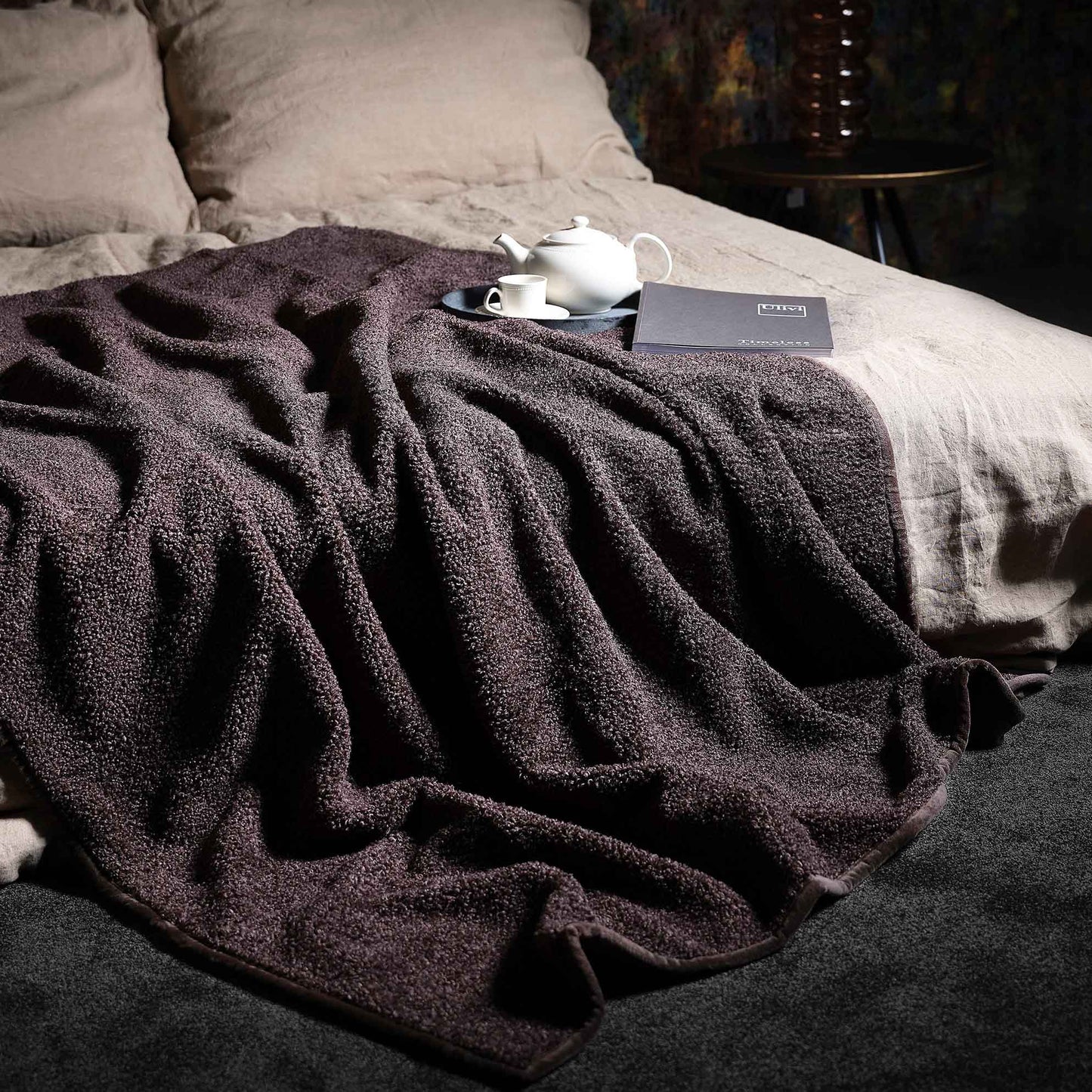 Curly Premium Webpelzdecke - Home by Heidemann