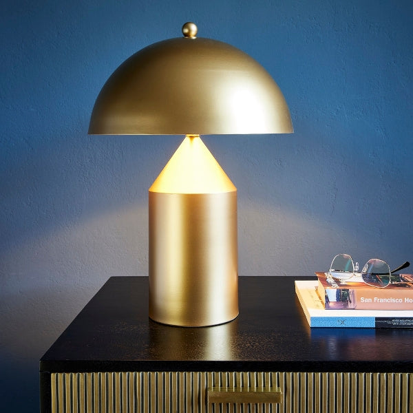 Nova Flair Tischlampe gold