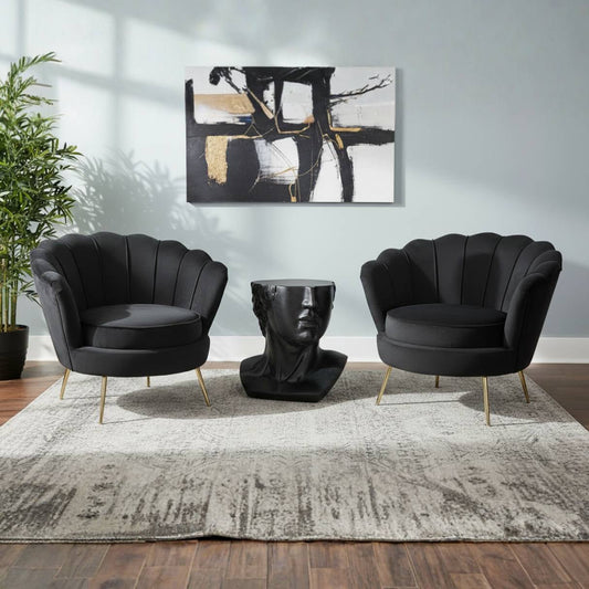 David & Audrey Set – Beistelltisch & 2 Polstersessel - Home by Heidemann